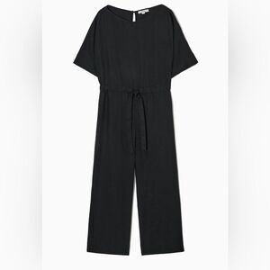 COS Black Relaxed Fit Jumpsuit, Size XS
